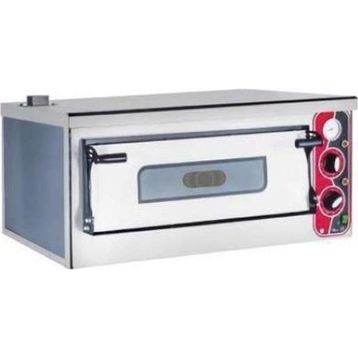 CSA Karacasan Elektrikli Tek Katlı 6 Pizzalık Pizza Fırını