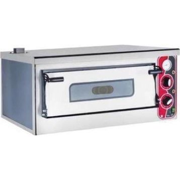 CSA Karacasan Elektrikli Tek Katlı 6 Pizzalık Pizza Fırını