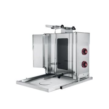CSA Karacasan Endüstriyel Elektrikli 2 Radyanlı Döner Ocağı Makinesi