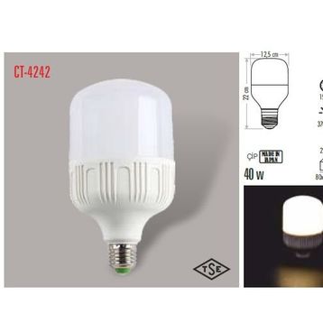 CT-4242 40W/2700K LED AMPUL (GÜNIŞIĞI) CATA