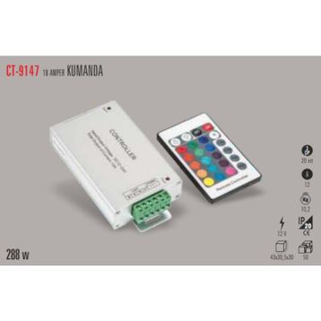 CT-9147 RGB LED KUMANDA(RF) CATA