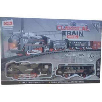 Ctoy JHX6689 Işıklı Sesli 10 Parça Tren Seti