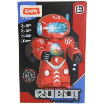 Ctoy ZR160 Işıklı Sesli Dans Edebilen ve 360 Derece Dönen Robot