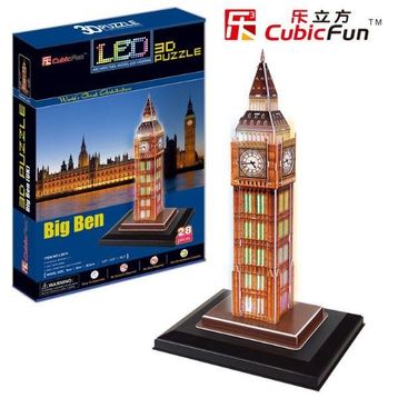 Cubic Fun 28 Parça 3D Puzzle Big Ben Saat Kulesi