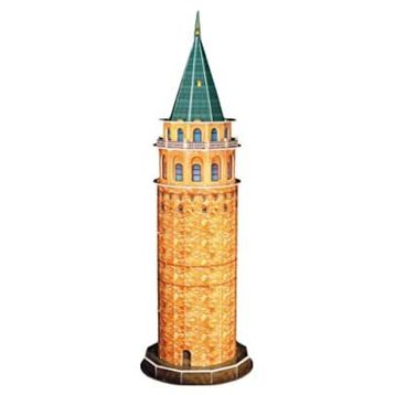 Cubic Fun 3D 17 Parça Galata Kulesi Puzzle