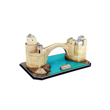 Cubic Fun 3D Mostar Köprüsü 64 Parça Puzzle