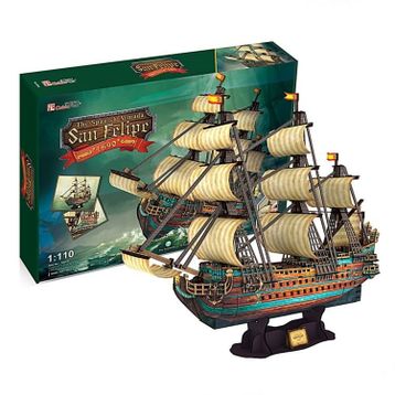 Cubic Fun 3D Puzzle San Felipe 248 Parça Puzzle