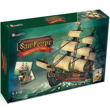 Cubic Fun 3D Puzzle San Felipe 248 Parça Puzzle