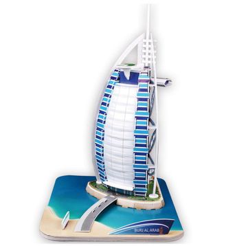 Cubic Fun 44 Parça Burç El Arap Dubai 3D Puzzle