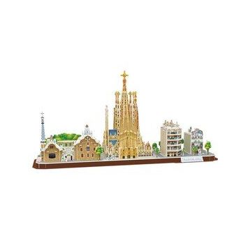 Cubic Fun Barcelona 3d 186 Parça Puzzle