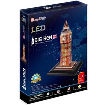 Cubic Fun Big Ben Saat Kulesi İngiltere 3D Puzzle