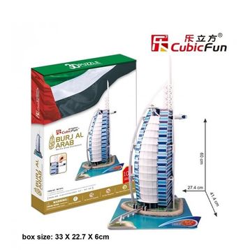 Cubic Fun Burç El Arap Dubai 3D Puzzle