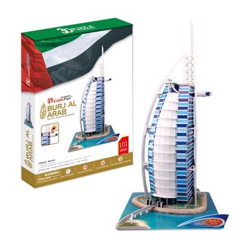 Cubic Fun Burç El Arap Dubai 3D Puzzle