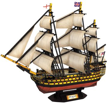 Cubic Fun HMS Victory Donanma Gemisi 189 Parça 3D Puzzle