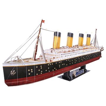 Cubic Fun L521H Led Işıklı Titanic 3D Puzzle