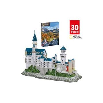 Cubic Fun National Geographic Serisi Neuschwanstein Kalesi 3D Puzzle