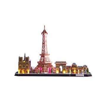 Cubic Fun Paris 3d 115 Parça Led Işıklı Puzzle