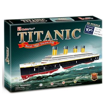 Cubicfun 3D Titanic Küçük T4012H Puzzle