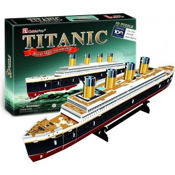 Cubicfun 3D Titanic Küçük T4012H Puzzle