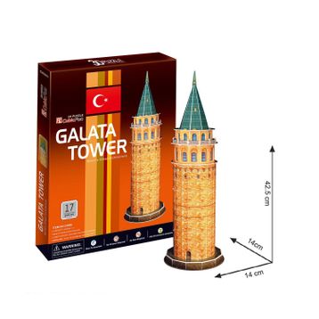 Cubicfun C098H Galata Kulesi 3D Puzzle