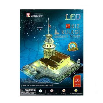 CubicFun Eiffel Kulesi 33 Parça 3D Puzzle