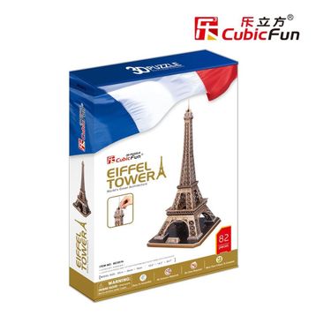CubicFun Eiffel Kulesi 82 Parça 3D Puzzle