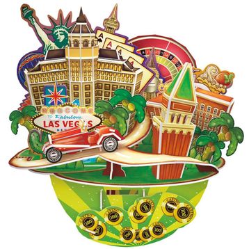 CubicFun Las Vegas Şehir Kompozisyonu 42 Parça 3D Puzzle