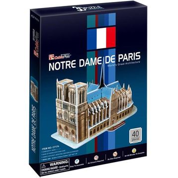 CubicFun Notre Dame De Paris 40 Parça 3D Puzzle