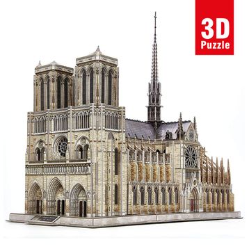 CubicFun Notre Dame De Paris 40 Parça 3D Puzzle