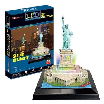 CubicFun Özgürlük Anıtı Abd 61 Parça 3D Puzzle