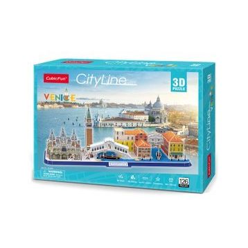 Cubicfun Venedik 3d 126 Parça Puzzle