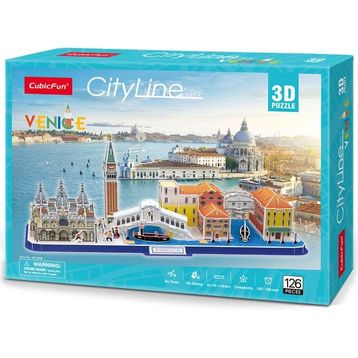 Cubicfun Venedik 3d 126 Parça Puzzle