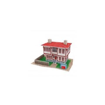Cubicfun W3110H Türk Halk Evi 2 18 Parça 3D Puzzle