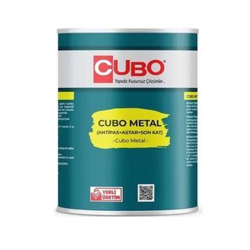 Cubo Gri 2.5 lt Metal Boya