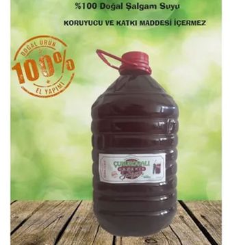 Çukurovalı 5 lt Doğal Şalgam Suyu