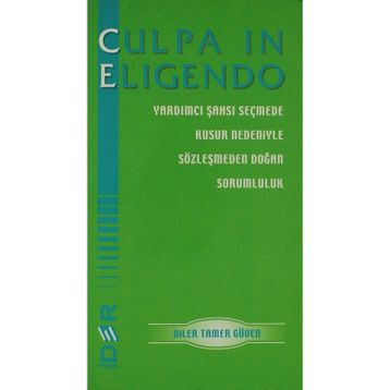 CULPA IN ELIGENDO - DILER TAMER GÜVEN