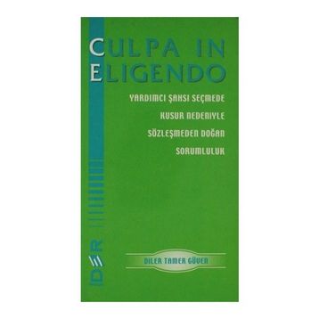 CULPA IN ELIGENDO - DILER TAMER GÜVEN