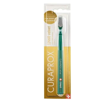 Curaprox 12460 Koyu Yeşil Gold Standart Velvet Diş Fırçası