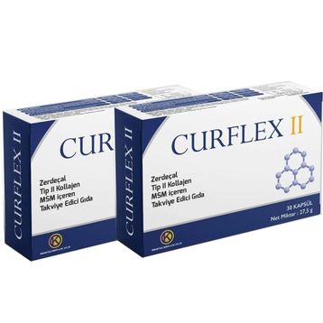 Curflex II Tip 2 Kolajen Zerdeçal 2x30 Kapsül