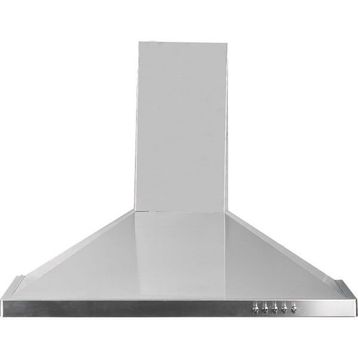 CVS DN 1154 Tufan 3 Kademeli Mekanik Piramit Tipi Davlumbaz Inox