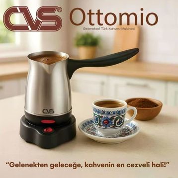 CVS DN 19832 Çelik Elektrikli Cezve