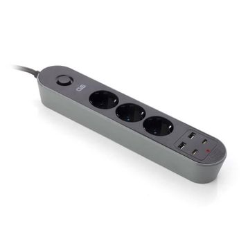 CVS DN 9200 Type C Usb 2 Akım Korumalı 3'lü Priz