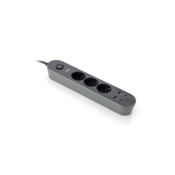 CVS DN 9200 Type C Usb 2 Akım Korumalı 3'lü Priz