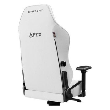 Cybeart Apex Series Arctic White PU Deri Bel Destekli 4D Hafızalı Yastık Oyuncu Koltuğu