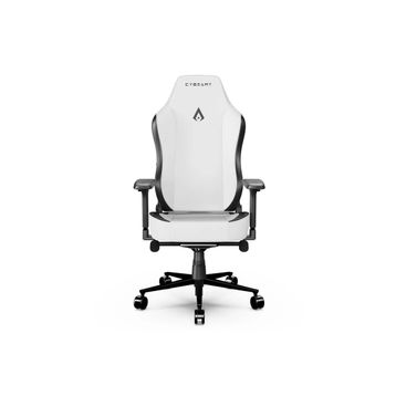 Cybeart Apex Series Arctic White PU Deri Bel Destekli 4D Hafızalı Yastık Oyuncu Koltuğu