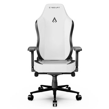 Cybeart Apex Series Arctic White PU Deri Bel Destekli 4D Hafızalı Yastık Oyuncu Koltuğu