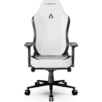 Cybeart Apex Series Arctic White PU Deri Bel Destekli 4D Hafızalı Yastık Oyuncu Koltuğu