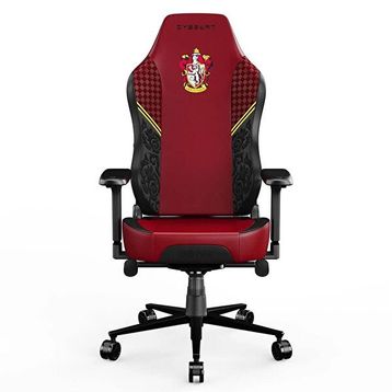 Cybeart Harry Potter Series Gryffindor Edition PU Deri Bel Destekli 4D Hafızalı Yastık Oyuncu Koltuğu