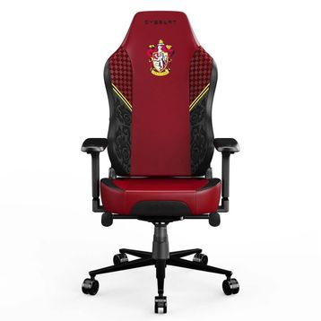 Cybeart Harry Potter Series Gryffindor Edition PU Deri Bel Destekli 4D Hafızalı Yastık Oyuncu Koltuğu