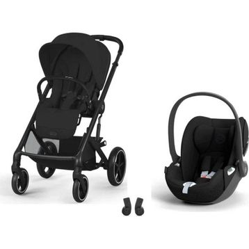 Cybex Balios S Lux Black Moon Black + Cloud T Plus Bazalı Sephia Black Bebek Arabası